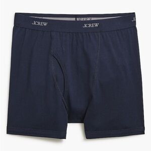 J. Crew woven boxer shorts navy blue